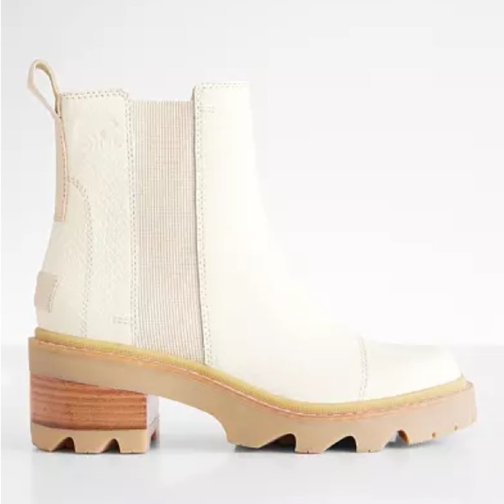 Sorel Cream Ankle Boots
